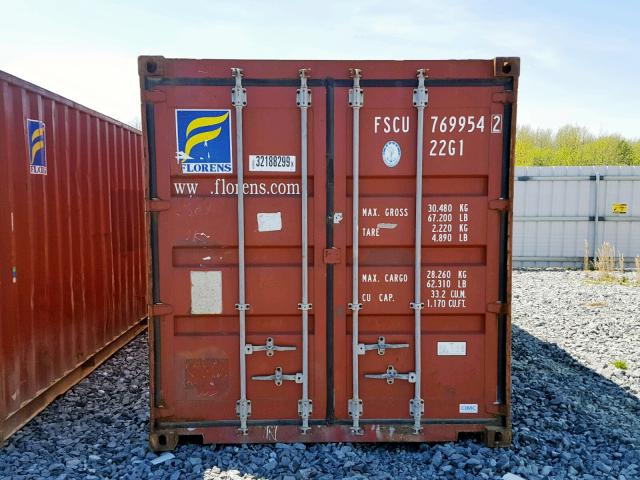 FSCU7699542 - 2000 FLOR TRAILER BROWN photo 7