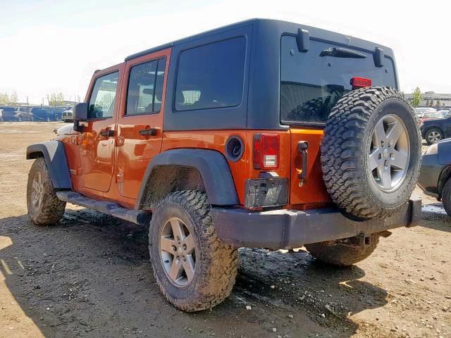 1J4HA6H10BL627857 - 2011 JEEP WRANGLER UNLIMITED RUBICON  photo 3