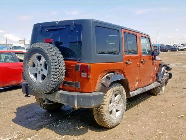 1J4HA6H10BL627857 - 2011 JEEP WRANGLER UNLIMITED RUBICON  photo 4