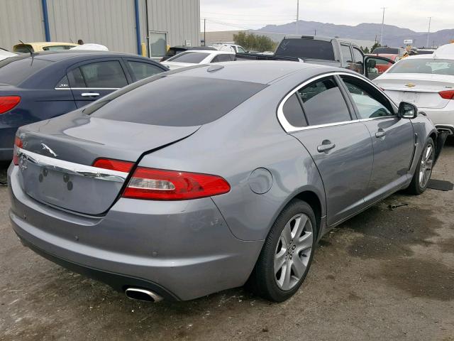 SAJWA05B29HR13201 - 2009 JAGUAR XF LUXURY SILVER photo 4