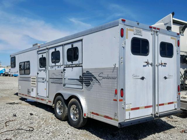 13SLD3126W1LA0815 - 1998 SUND HORSE TRLR TWO TONE photo 3