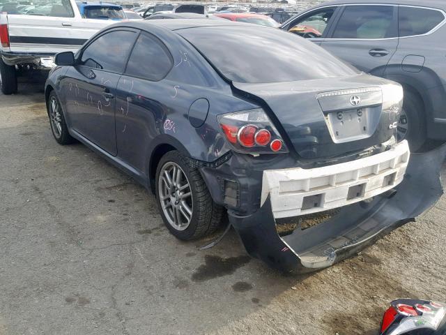 JTKDE3B71A0321196 - 2010 TOYOTA SCION TC ნაცრისფერი ფოტო 3