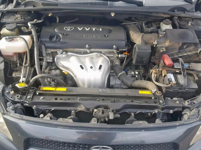 JTKDE3B71A0321196 - 2010 TOYOTA SCION TC ნაცრისფერი ფოტო 7