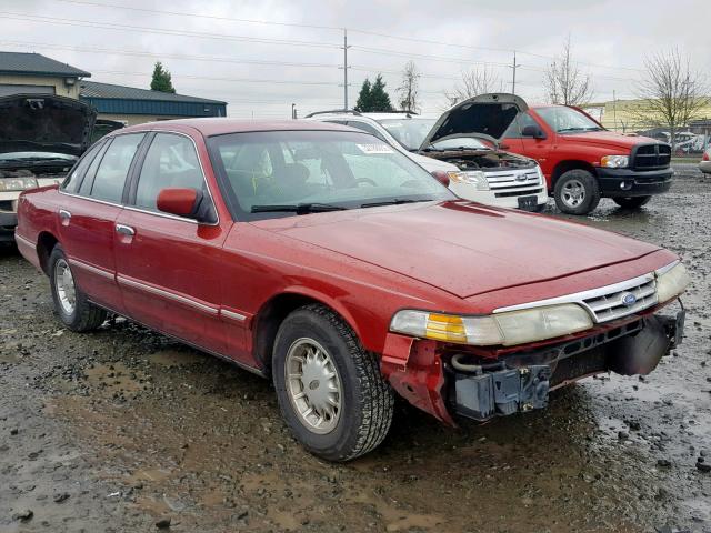 2FALP74W4VX194756 - 1997 FORD CROWN VICT RED photo 1