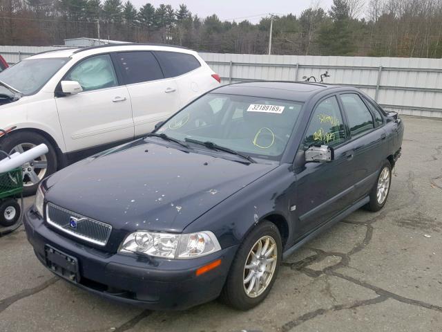 YV1VS29561F647442 - 2001 VOLVO S40 1.9T BLUE photo 2