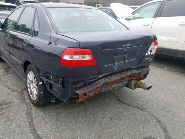 YV1VS29561F647442 - 2001 VOLVO S40 1.9T BLUE photo 9