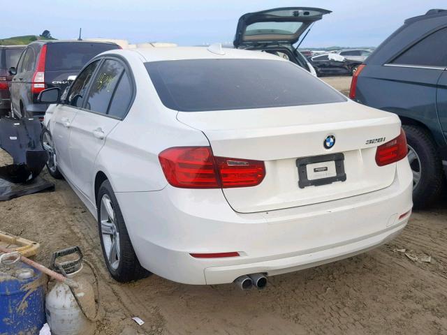 WBA3C1C57FK118882 - 2015 BMW 328 I SULE WHITE photo 3