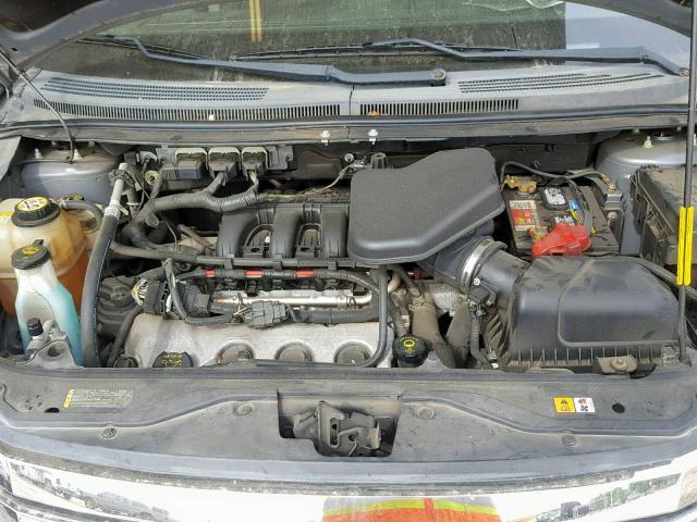 2FMDK36C48BB09369 - 2008 FORD EDGE SE SILVER photo 7