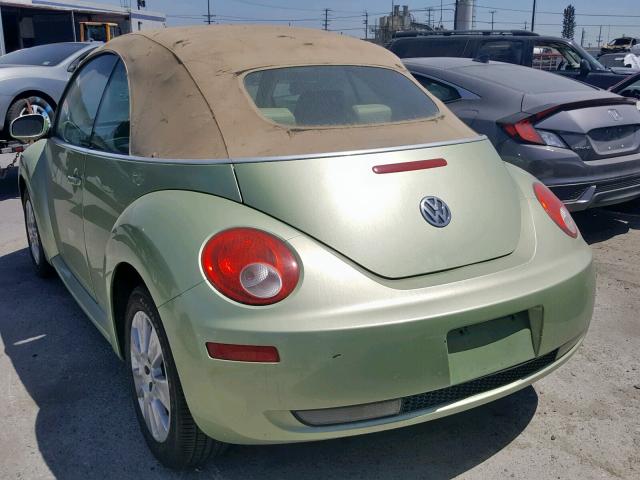 3VWRG31Y29M403090 - 2009 VOLKSWAGEN NEW BEETLE Grün Foto 3