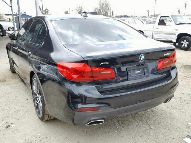 WBAJE7C59JWD49646 - 2018 BMW 540 XI BLACK photo 3