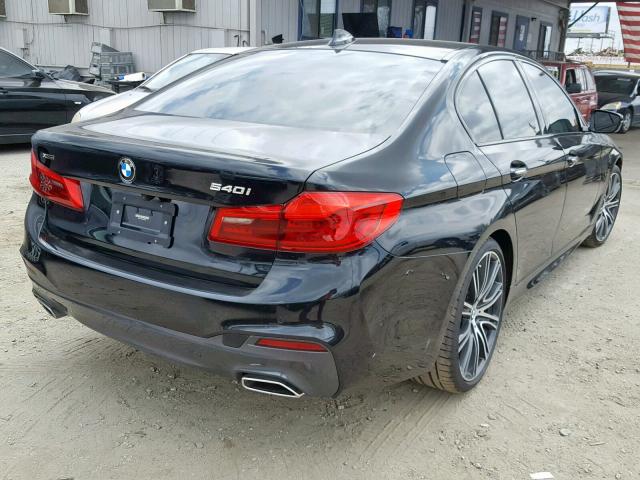 WBAJE7C59JWD49646 - 2018 BMW 540 XI BLACK photo 4