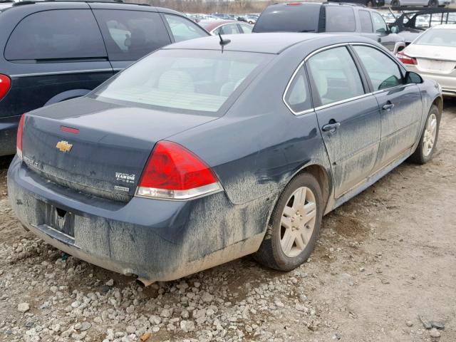 2G1WB5E37E1120273 - 2014 CHEVROLET IMPALA LIM CHARCOAL photo 4