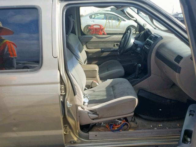 1N6ED29Y72C357074 - 2002 NISSAN FRONTIER C GREEN photo 5