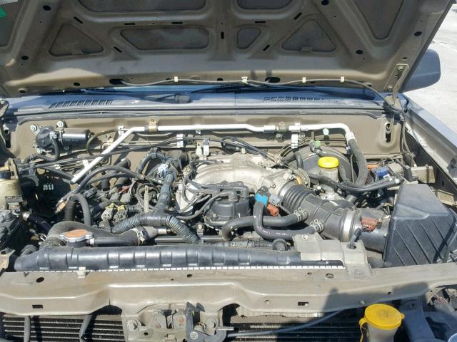 1N6ED29Y72C357074 - 2002 NISSAN FRONTIER C GREEN photo 7