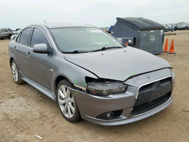 JA32U8FW7DU002820 - 2013 MITSUBISHI LANCER GT SILVER photo 1