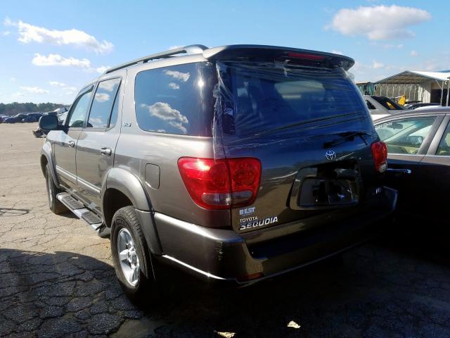 5TDZT34A45S263017 - 2005 TOYOTA SEQUOIA SR5  photo 3