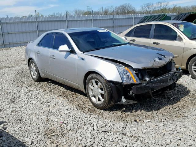 1G6DP57V080110363 - 2008 CADILLAC CTS HI FEA SILVER photo 1