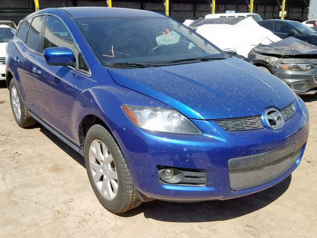 JM3ER293570144004 - 2007 MAZDA CX-7 BLUE photo 1