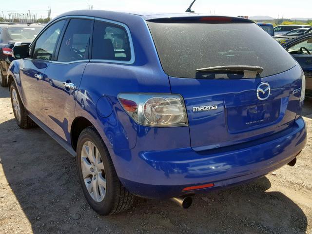 JM3ER293570144004 - 2007 MAZDA CX-7 BLUE photo 3