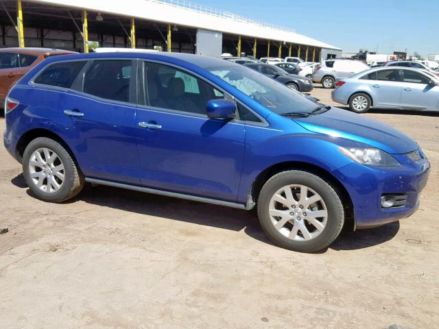 JM3ER293570144004 - 2007 MAZDA CX-7 BLUE photo 9