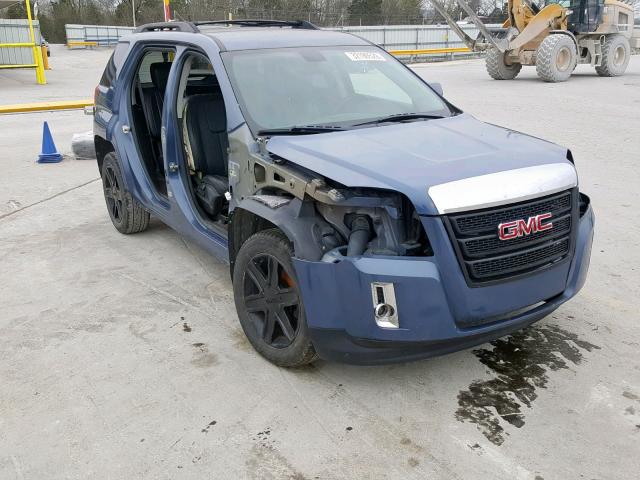 2CTALUEC7B6464083 - 2011 GMC TERRAIN SL BLUE photo 1