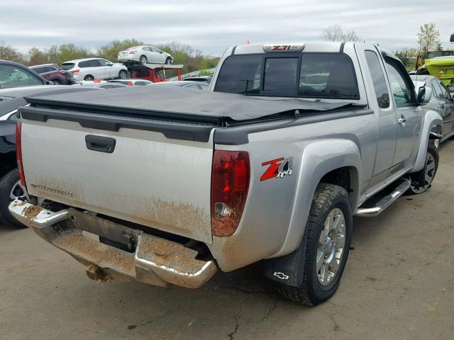 1GCJTDFE6C8141974 - 2012 CHEVROLET COLORADO L SILVER photo 4