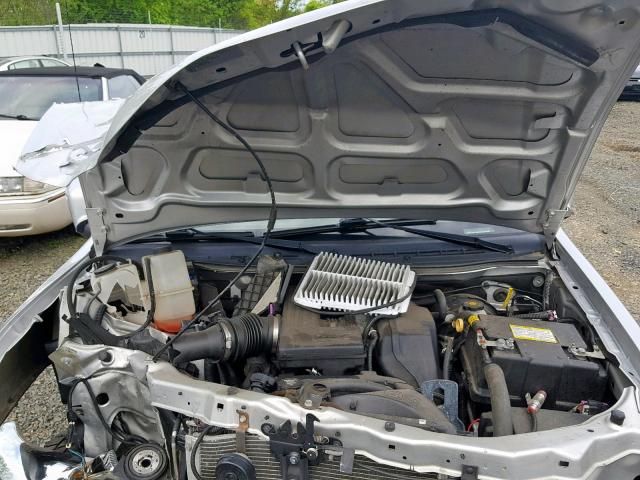 1GCJTDFE6C8141974 - 2012 CHEVROLET COLORADO L SILVER photo 7