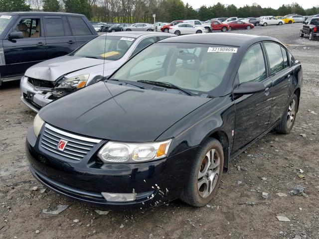 1G8AL54F15Z105778 - 2005 SATURN ION LEVEL BLACK photo 2