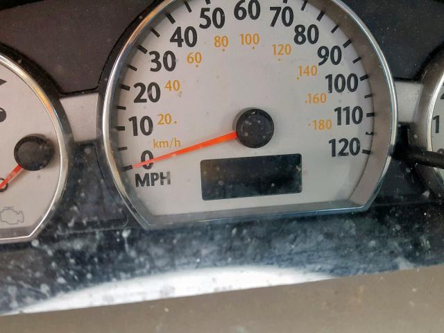 1G8AL54F15Z105778 - 2005 SATURN ION LEVEL BLACK photo 8