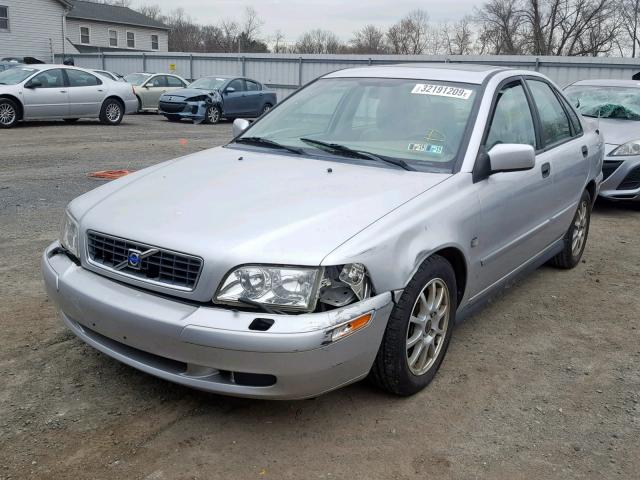 YV1VS27584F090623 - 2004 VOLVO S40 1.9T SILVER photo 2