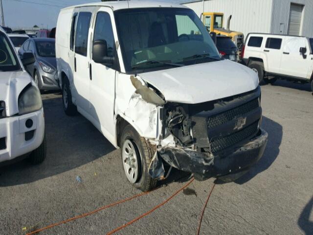 1GCFG15X091167760 - 2009 CHEVROLET EXPRESS G1 WHITE photo 1