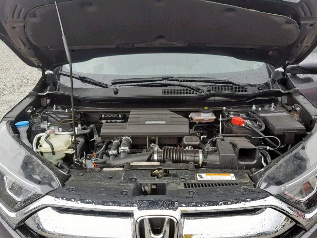 5J6RW1H86JA005876 - 2018 HONDA CR-V EXL GRAY photo 7