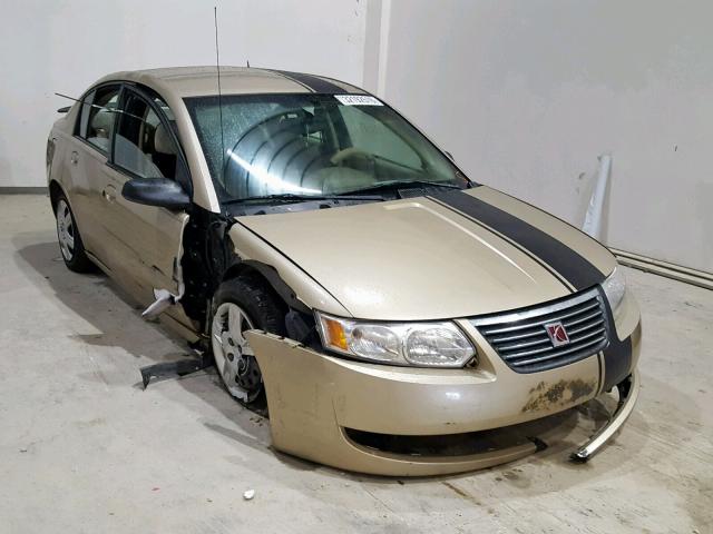 1G8AJ55F16Z162598 - 2006 SATURN ION LEVEL BEIGE photo 1