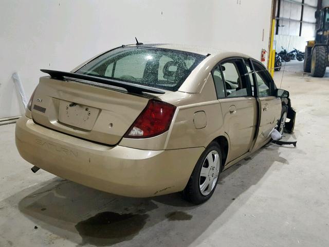 1G8AJ55F16Z162598 - 2006 SATURN ION LEVEL BEIGE photo 4