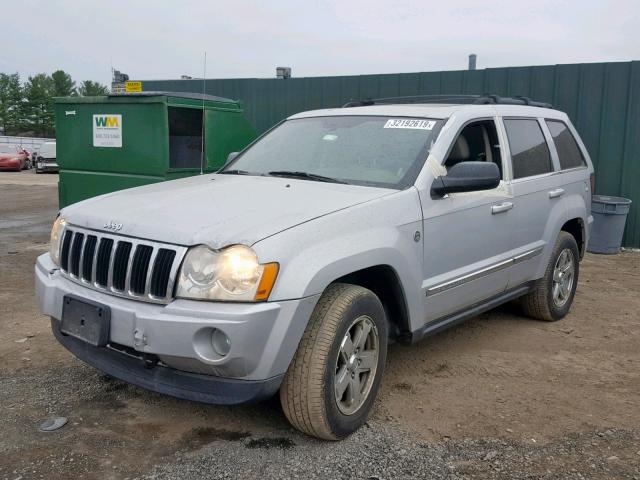 1J8HR58296C181496 - 2006 JEEP GRAND CHER GRAY photo 2