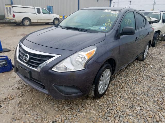 3N1CN7AP5FL910079 - 2015 NISSAN VERSA S  photo 2