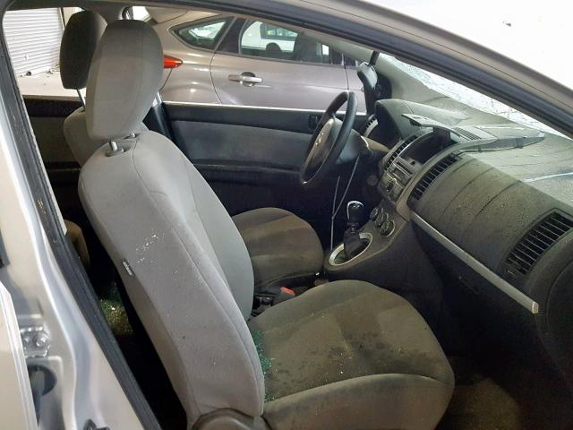 3N1AB6AP9BL637233 - 2011 NISSAN SENTRA 2.0 SILVER photo 5