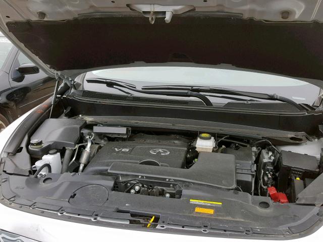 5N1DL0MM7KC514009 - 2019 INFINITI QX60 LUXE SILVER photo 7