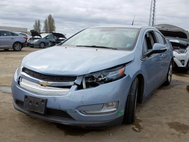 1G1RH6E44DU113973 - 2013 CHEVROLET VOLT BLUE photo 2