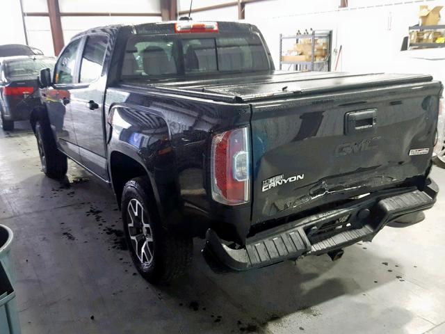 1GTG5BE34F1253050 - 2015 GMC CANYON SLE BLACK photo 3