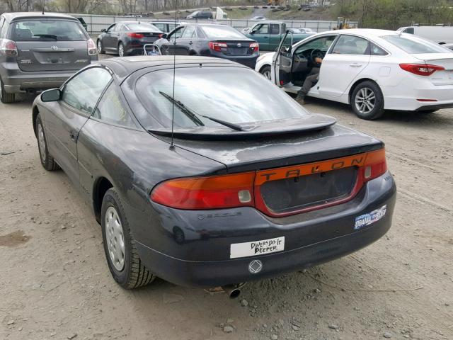 4E3AK44Y3SE207194 - 1995 EAGLE TALON ESI BLACK photo 3