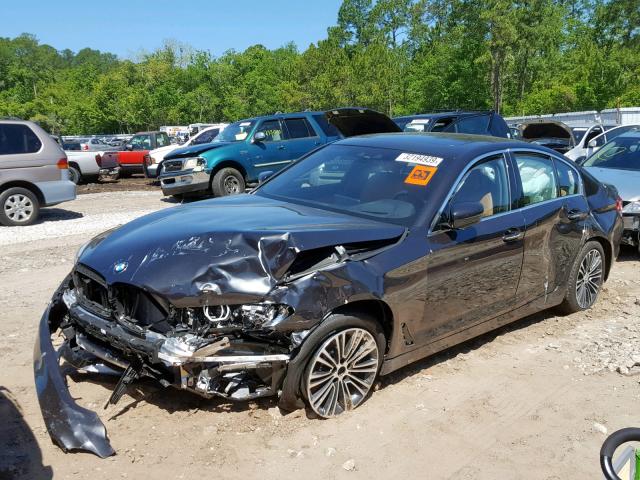 WBAJE5C57JWA95651 - 2018 BMW 540 I BLACK photo 2