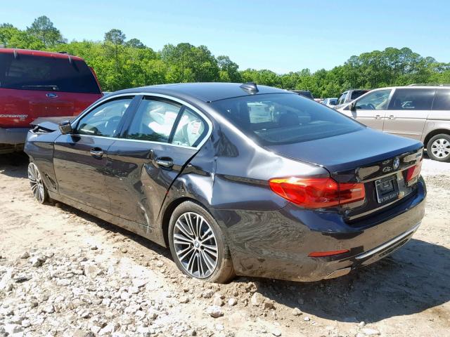 WBAJE5C57JWA95651 - 2018 BMW 540 I BLACK photo 3