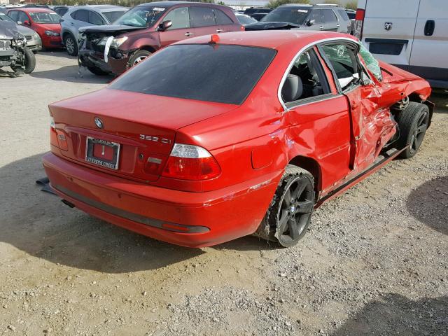 WBABD33494PL05777 - 2004 BMW 325 CI RED photo 4