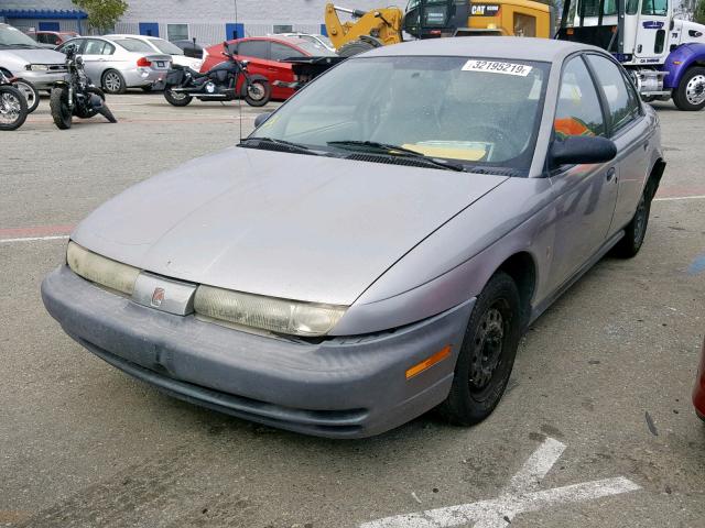 1G8ZH5289XZ324175 - 1999 SATURN SL1 GRAY photo 2