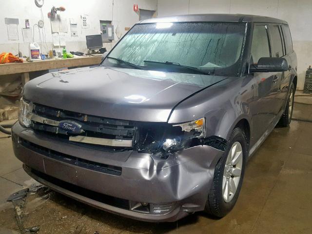 2FMDK51C59BA80579 - 2009 FORD FLEX SE GRAY photo 2