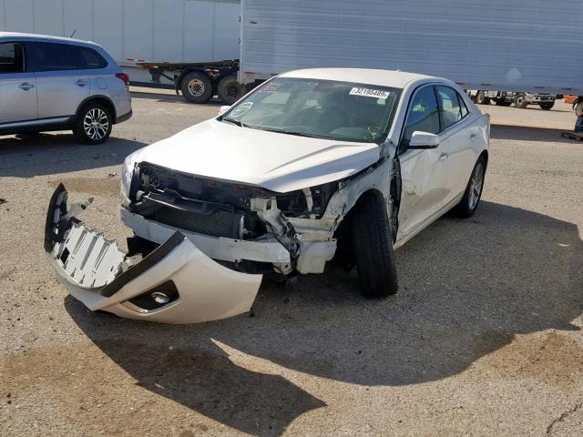 1G11H5SA7DF210509 - 2013 CHEVROLET MALIBU LTZ WHITE photo 2