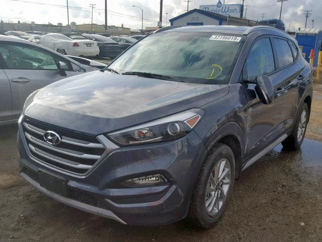 KM8J33A29HU397527 - 2017 HYUNDAI TUCSON LIM GRAY photo 2