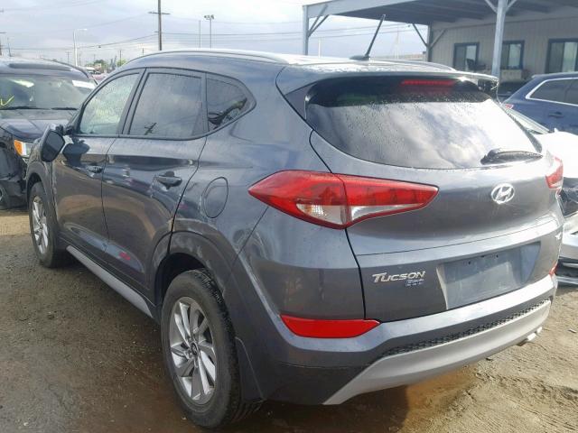 KM8J33A29HU397527 - 2017 HYUNDAI TUCSON LIM GRAY photo 3