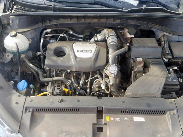 KM8J33A29HU397527 - 2017 HYUNDAI TUCSON LIM GRAY photo 7